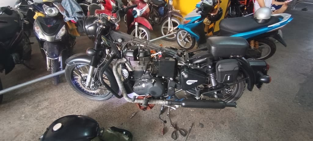 Cứu hộ sửa xe phân khối lớn tại TPHCM