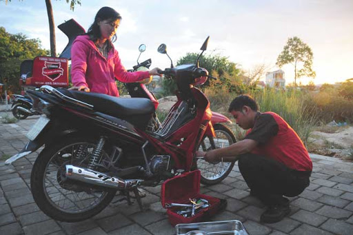 Cứu hộ xe máy Quận Bình Thạnh tận nơi 24/24